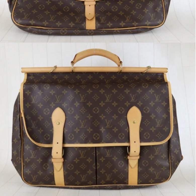 「JL精品代購」98新 LV 狩獵旅行袋-4