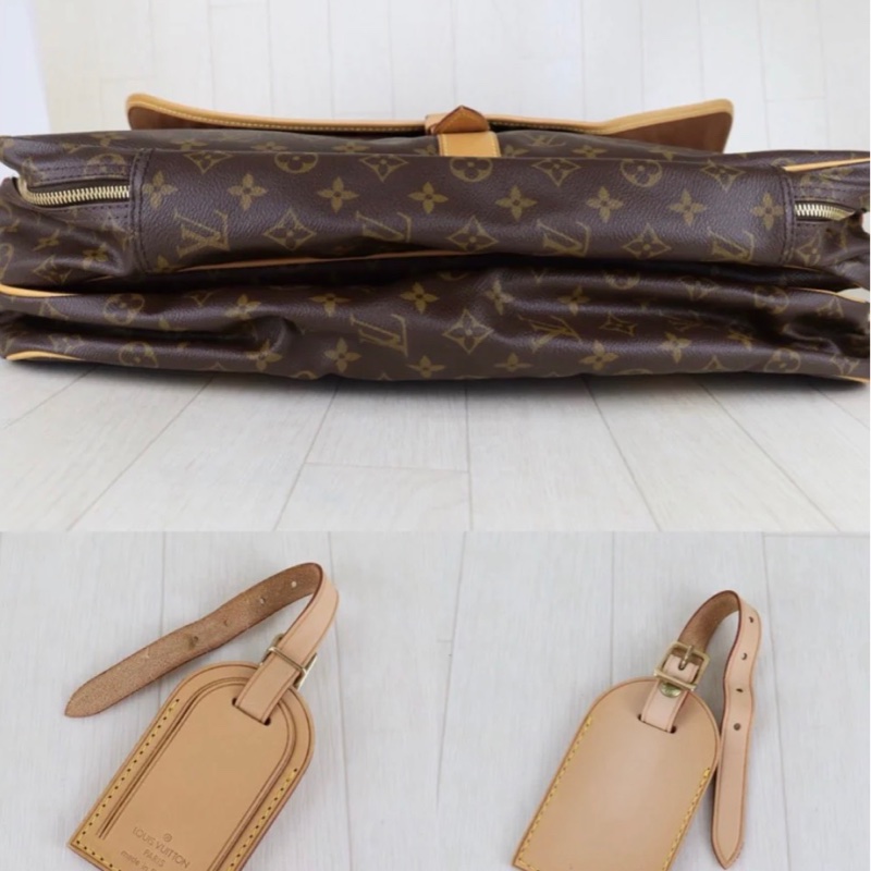 「JL精品代購」98新 LV 狩獵旅行袋-6