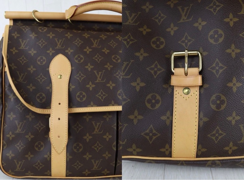 「JL精品代購」98新 LV 狩獵旅行袋-12