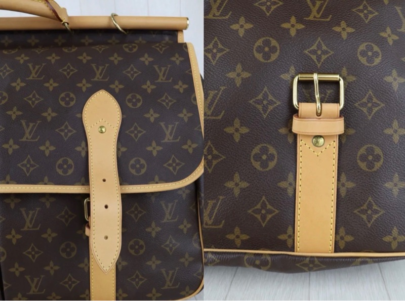 「JL精品代購」98新 LV 狩獵旅行袋-13