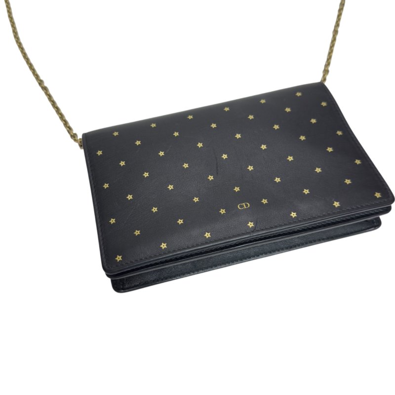 DIOR 幸運五角星 鏈條銀包-9