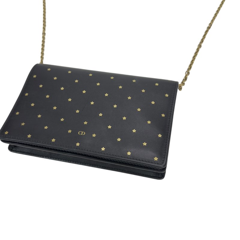 DIOR 幸運五角星 鏈條銀包-10