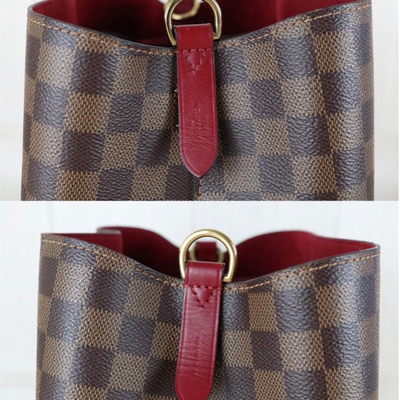 「JL精品代購」9新 LV棋盤格單肩水桶包-4