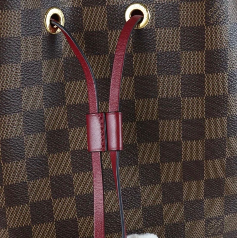 「JL精品代購」9新 LV棋盤格單肩水桶包-10