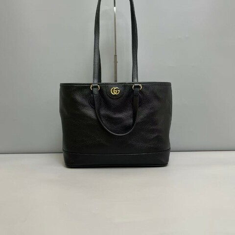 Gucci Ophidia小號黑色牛皮tote肩背包