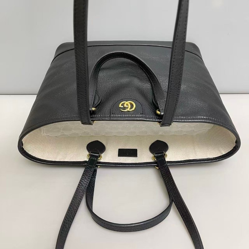 Gucci Ophidia小號黑色牛皮tote肩背包-6