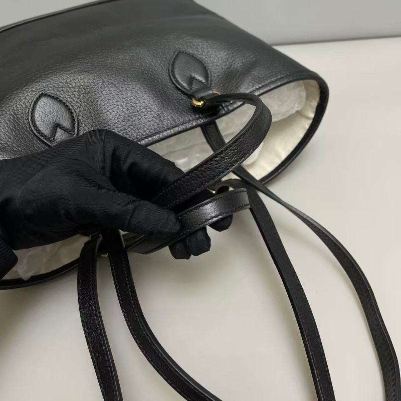 Gucci Ophidia小號黑色牛皮tote肩背包-7