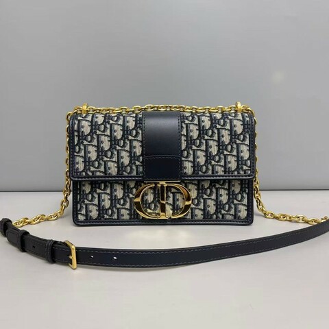 Dior 老花蒙田30鏈條款肩背包斜背包