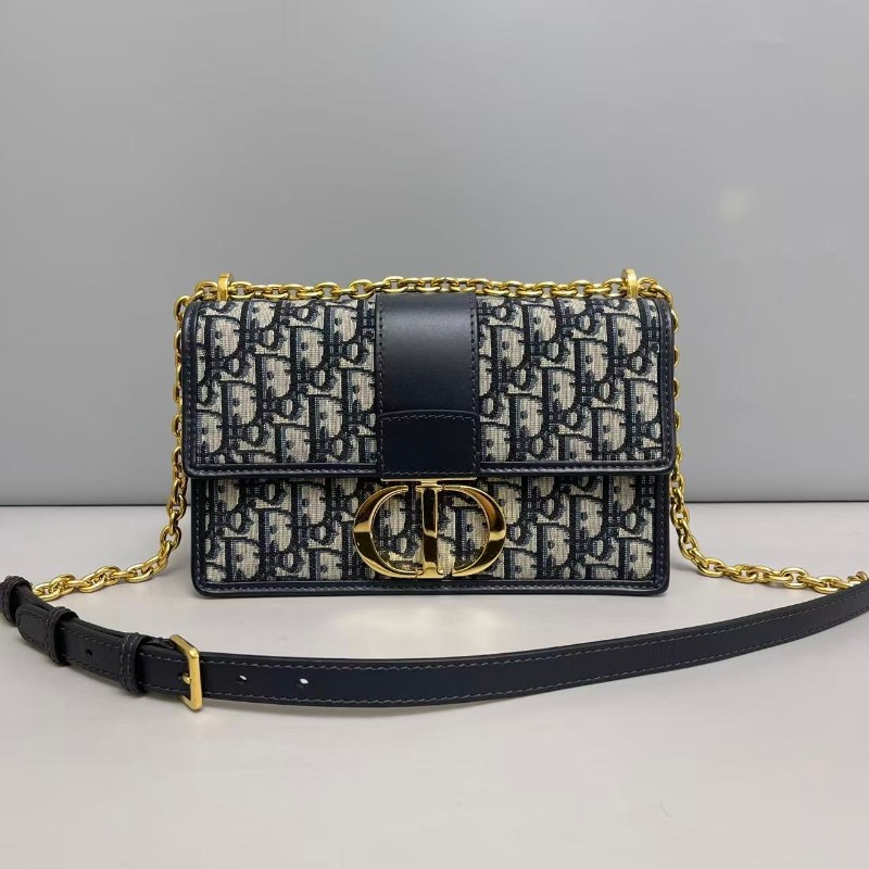 Dior 老花蒙田30鏈條款肩背包斜背包-0