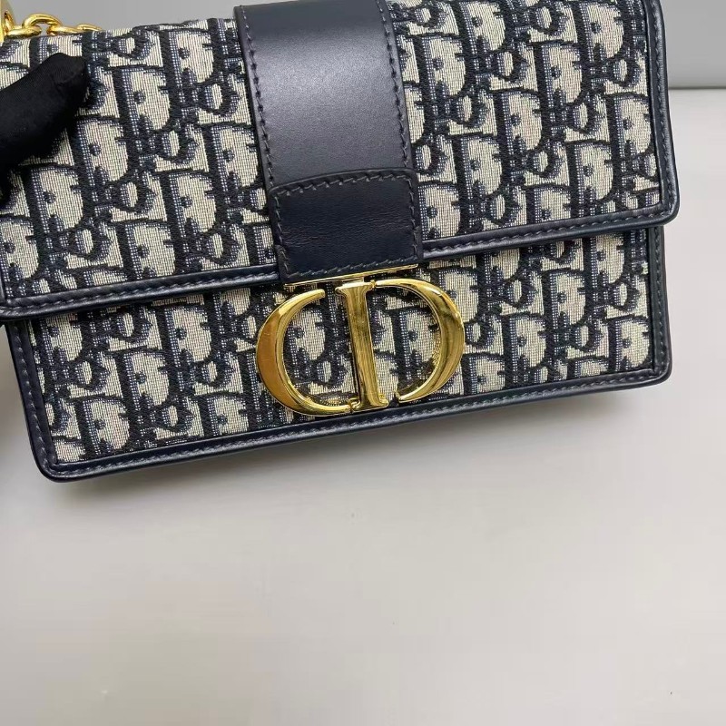 Dior 老花蒙田30鏈條款肩背包斜背包-5