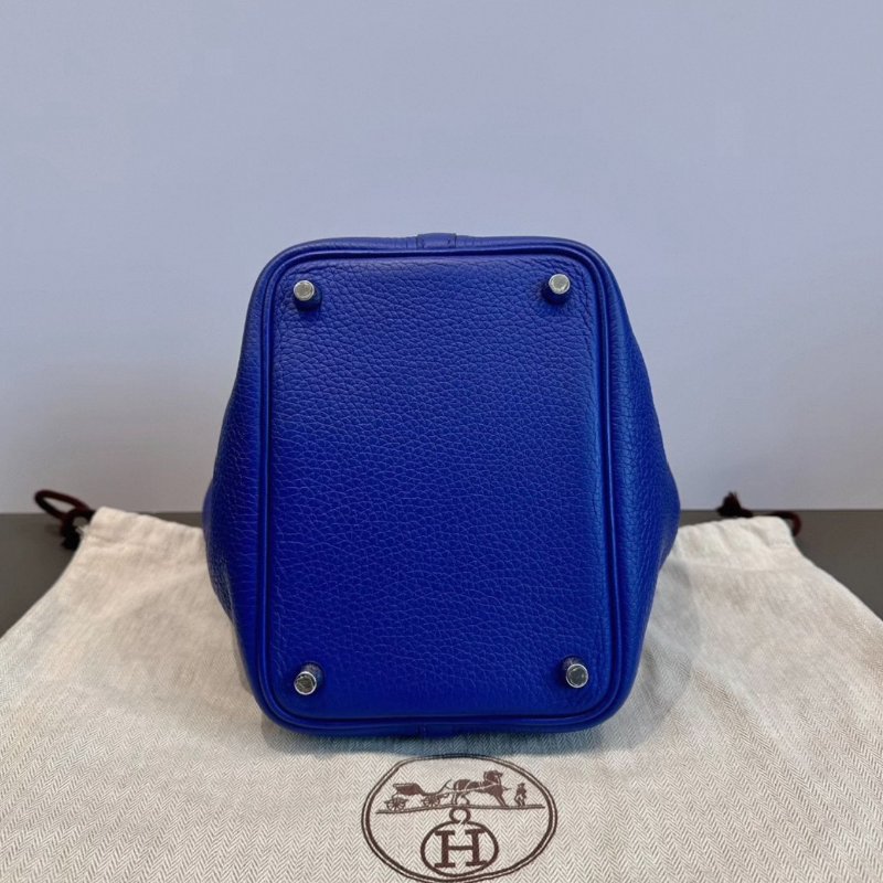 HERMES寶石菜籃子18手提袋18*18*13 98新配件塵袋鎖鑰匙-2