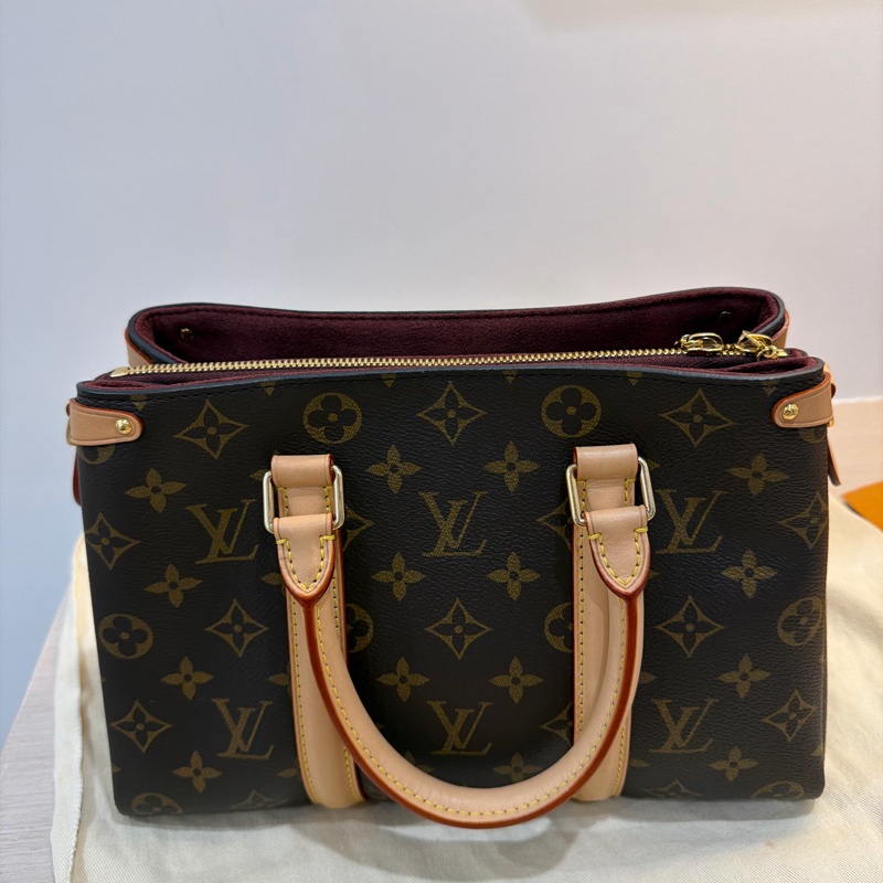 Louis Vuitton Soufflot BB Monogram 經典老花 / 附原廠肩帶、防塵袋、購買證明-6