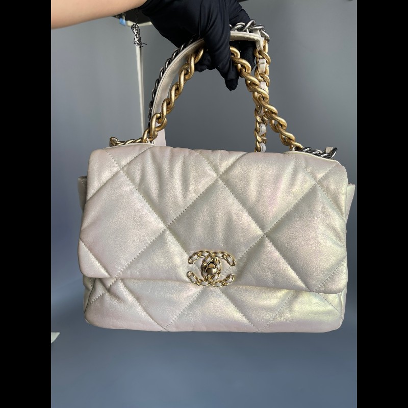 Chanel幻彩人魚姬珠光19bag-6