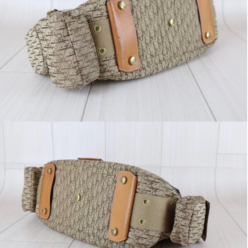 「JL精品代購」9新 Dior 老花punk 多功能小包 腋下包-6