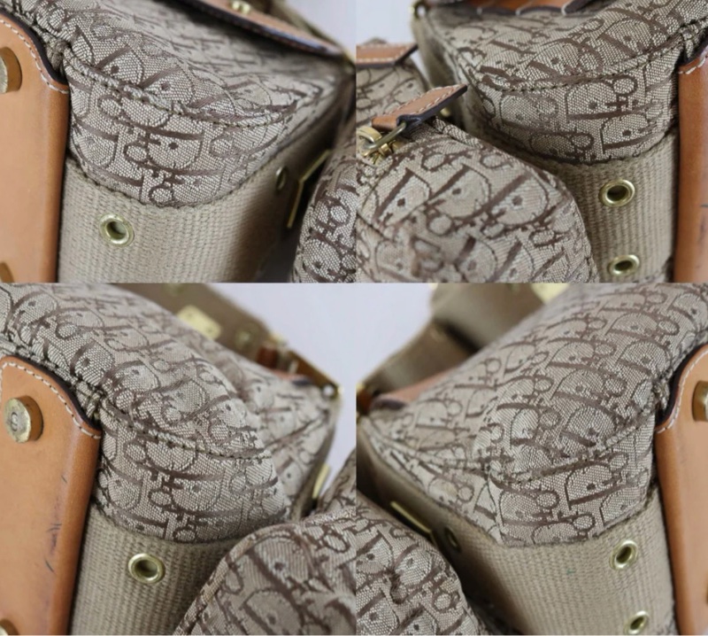 「JL精品代購」9新 Dior 老花punk 多功能小包 腋下包-7