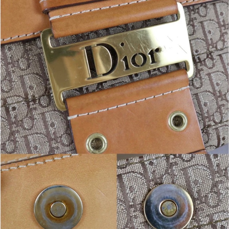 「JL精品代購」9新 Dior 老花punk 多功能小包 腋下包-14