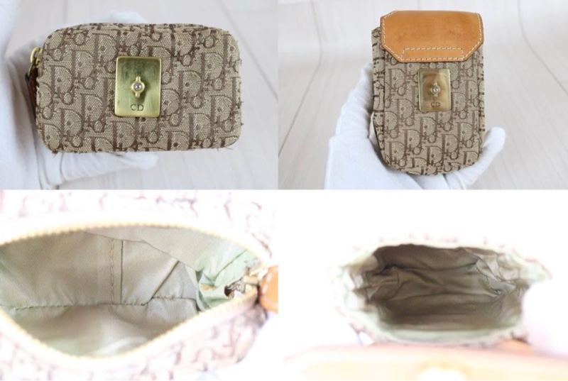 「JL精品代購」9新 Dior 老花punk 多功能小包 腋下包-16