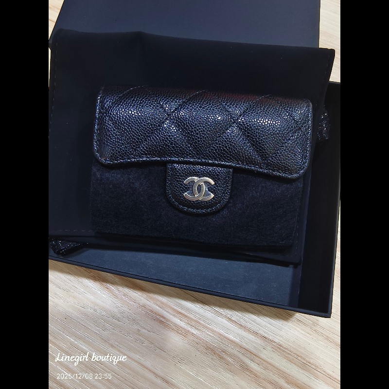 香奈兒 雙層零錢包 經典必敗-0
