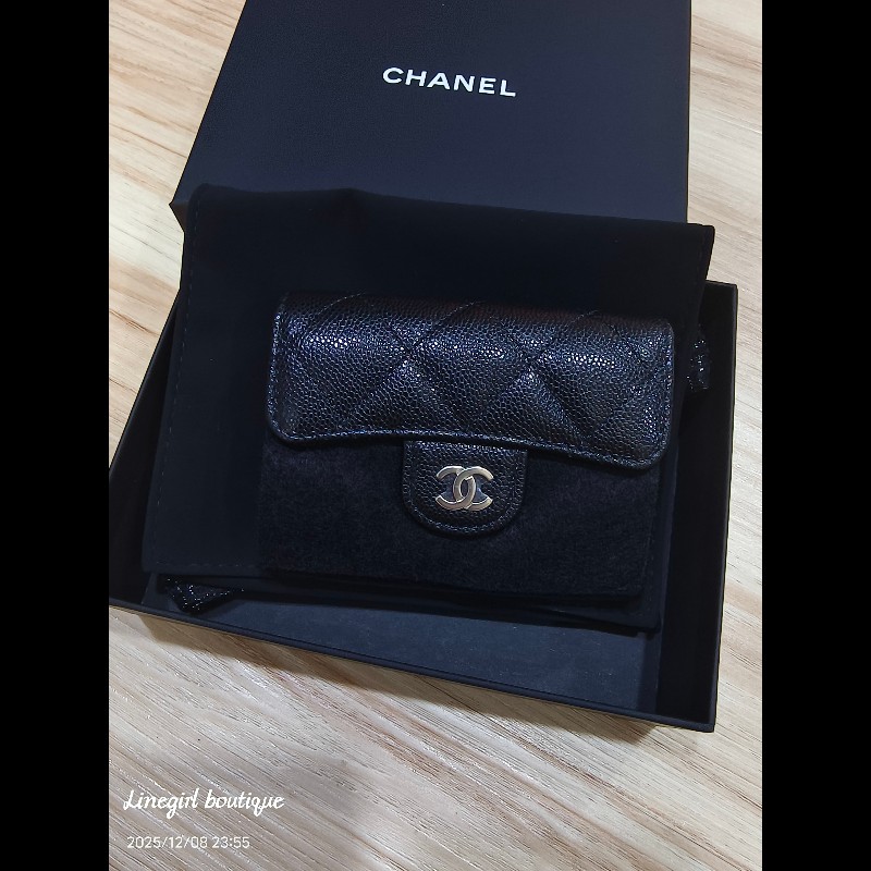 香奈兒 雙層零錢包 經典必敗-2