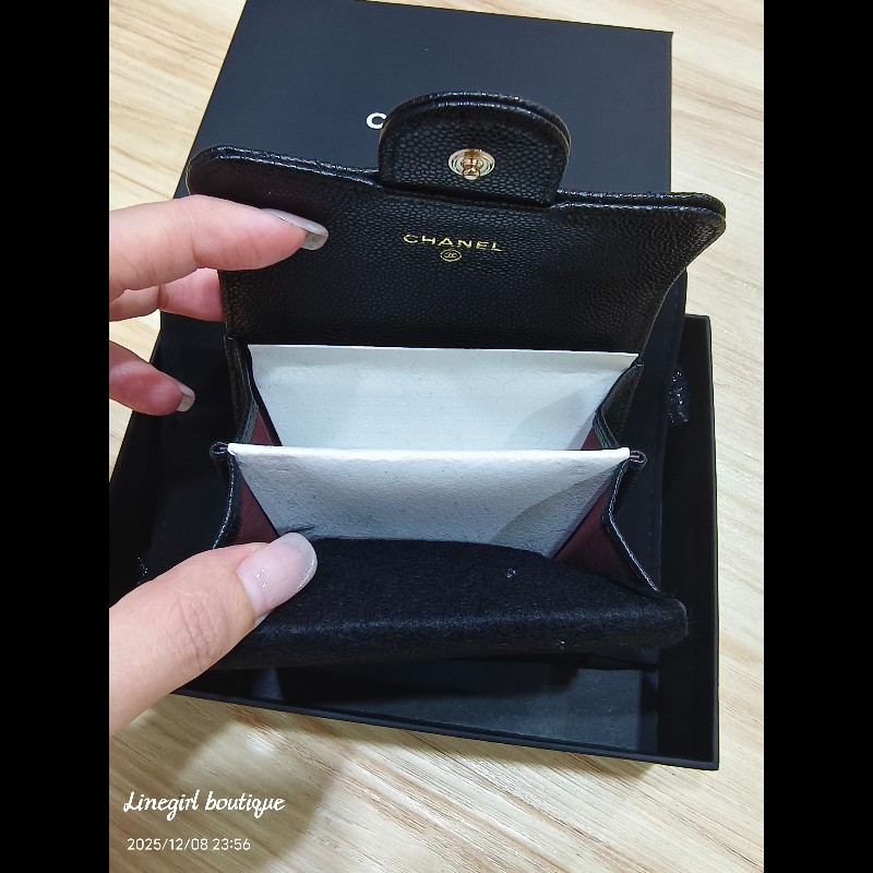 香奈兒 雙層零錢包 經典必敗-5