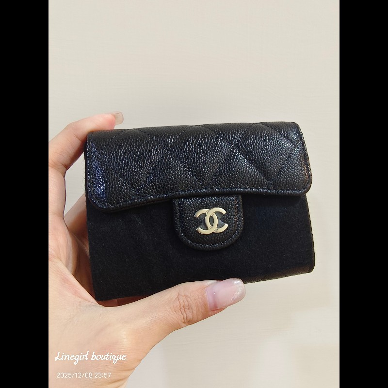 香奈兒 雙層零錢包 經典必敗-7