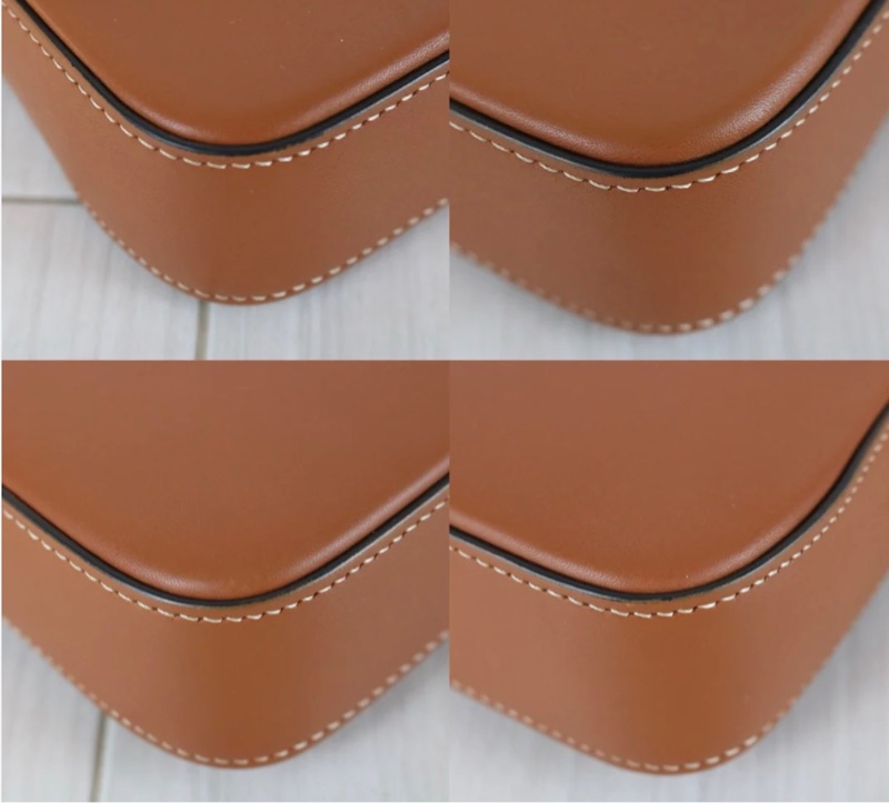 「JL精品代購」98新 Celine腋下凱旋門 金棕金-7