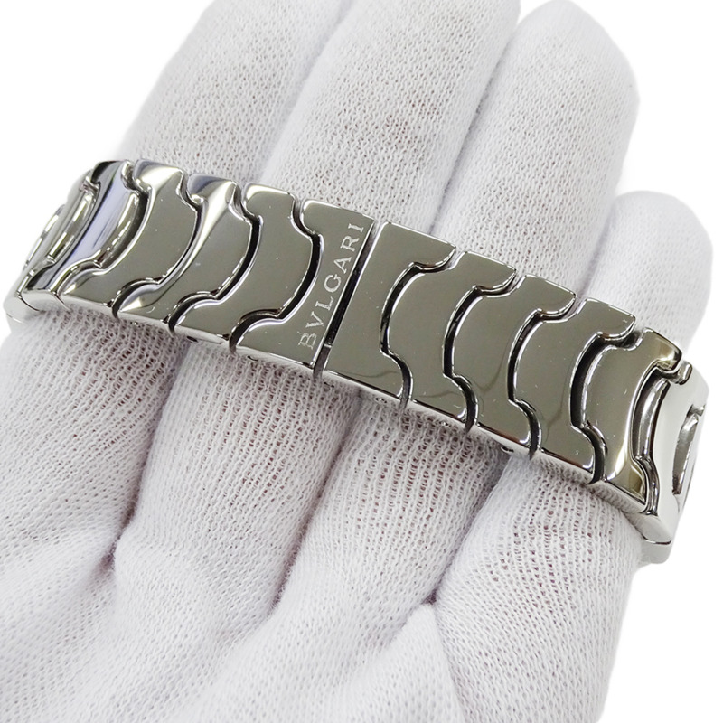 寶格麗 (Bvlgari) 男士 Solotempo 日期石英腕錶,QZ 不鏽鋼材質,ST35S,銀/黑色,拋光-4