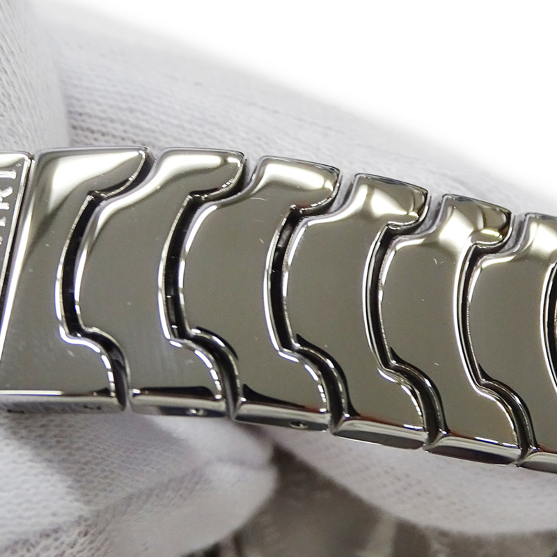 寶格麗 (Bvlgari) 男士 Solotempo 日期石英腕錶,QZ 不鏽鋼材質,ST35S,銀/黑色,拋光-11