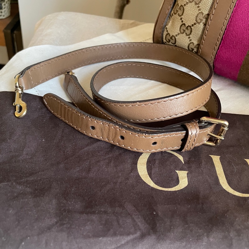 Gucci 波士頓包/speedy25包/圓筒包🧸瀟🧸 GG老花字紋🧸手提/肩背/側背/斜背/小資包🧸正品🧸🈶️原包附長背帶-54