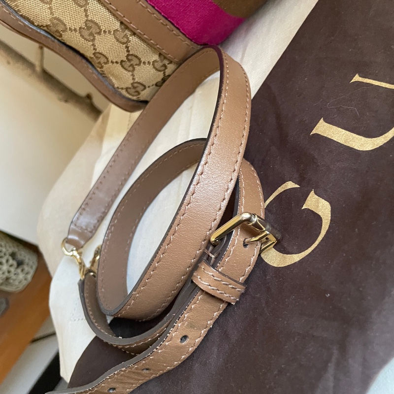 Gucci 波士頓包/speedy25包/圓筒包🧸瀟🧸 GG老花字紋🧸手提/肩背/側背/斜背/小資包🧸正品🧸🈶️原包附長背帶-55