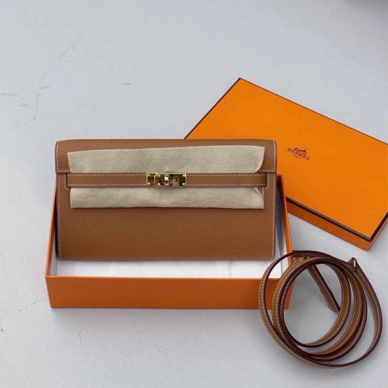 25年有購証🩷 hermes kelly to go 金棕金扣-0