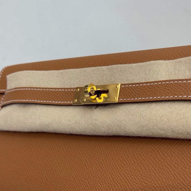 25年有購証🩷 hermes kelly to go 金棕金扣-4
