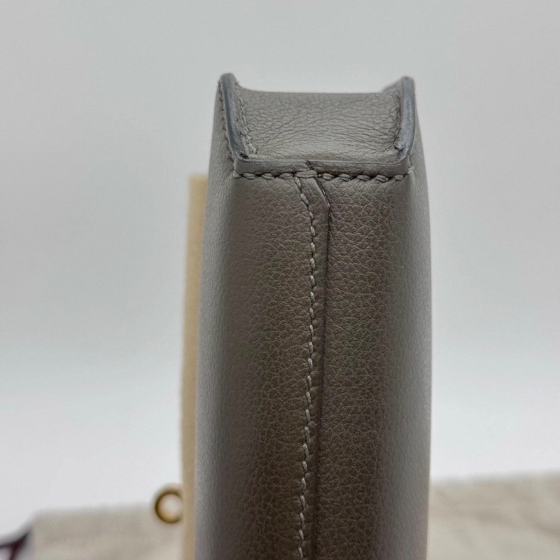 愛馬仕 depeches25叢林綠 G8 z刻 2021年 配件 無票 有塵袋和盒子 ev皮-6