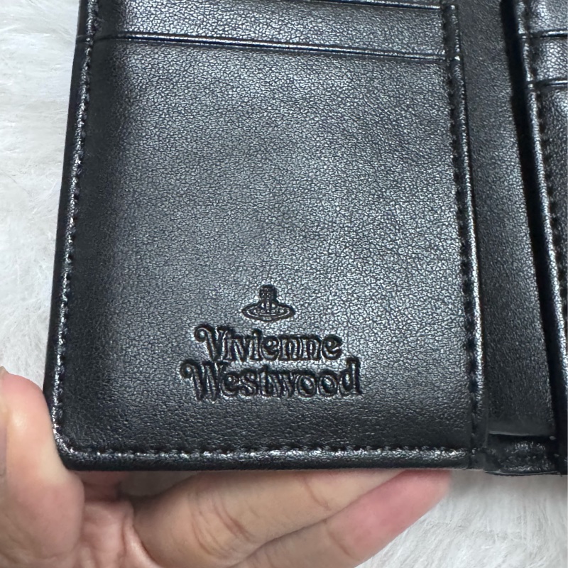 西太后黑銀三折短夾-8