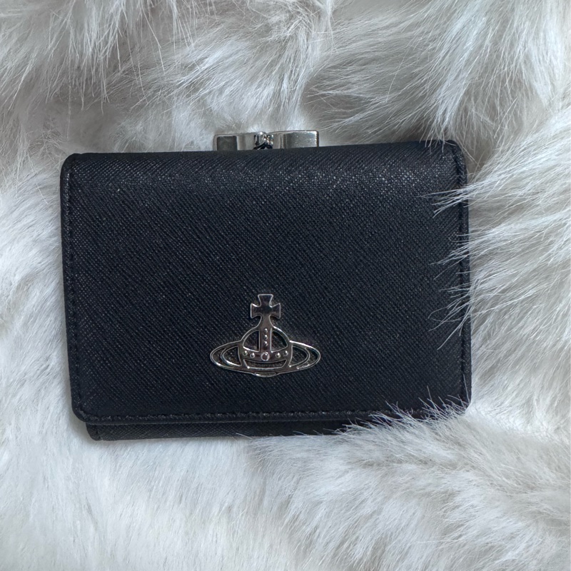 西太后黑銀三折短夾-10