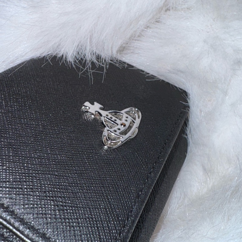 西太后黑銀三折短夾-20