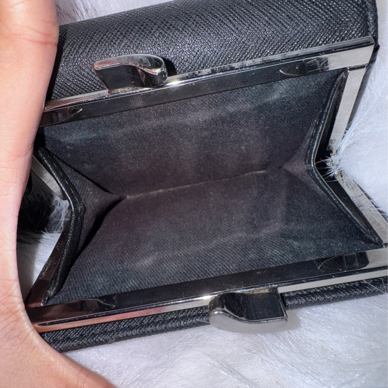 西太后黑銀三折短夾-24