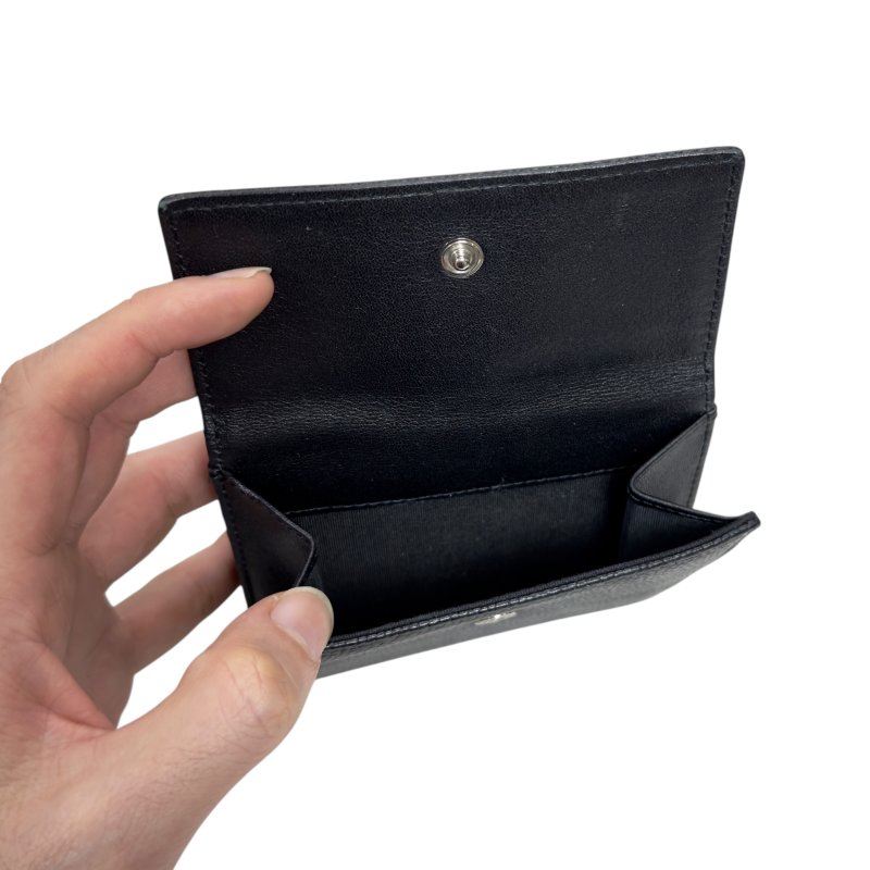 CHANEL CC 荔枝皮 銀包-14