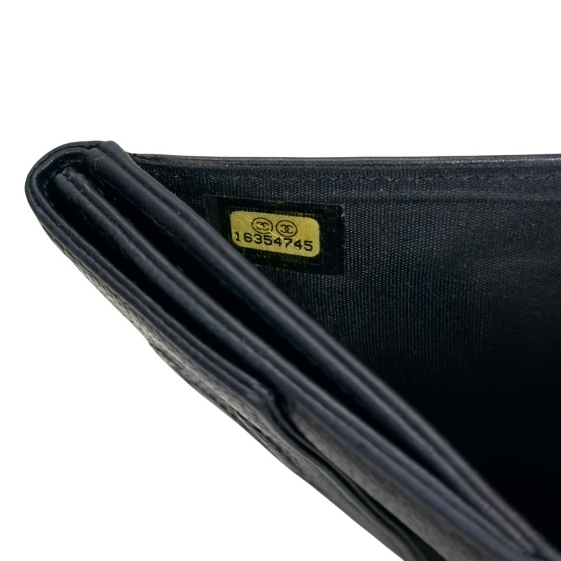 CHANEL CC 荔枝皮 銀包-20