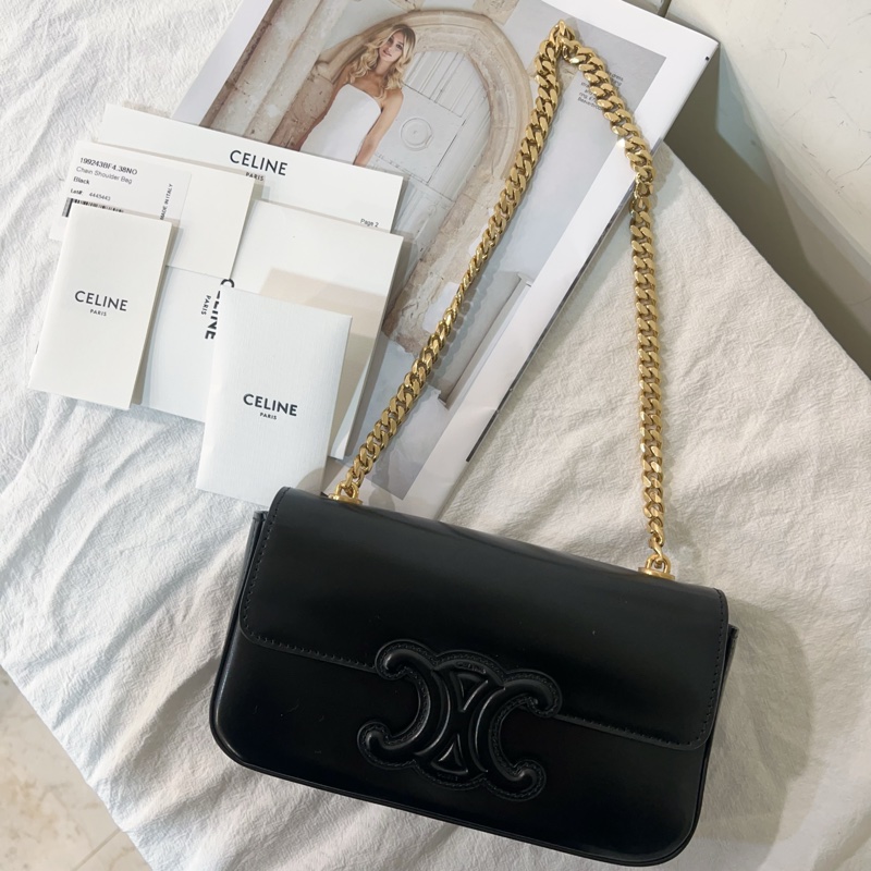 ෆ Celine 凱旋門腋下包🈶購證-5