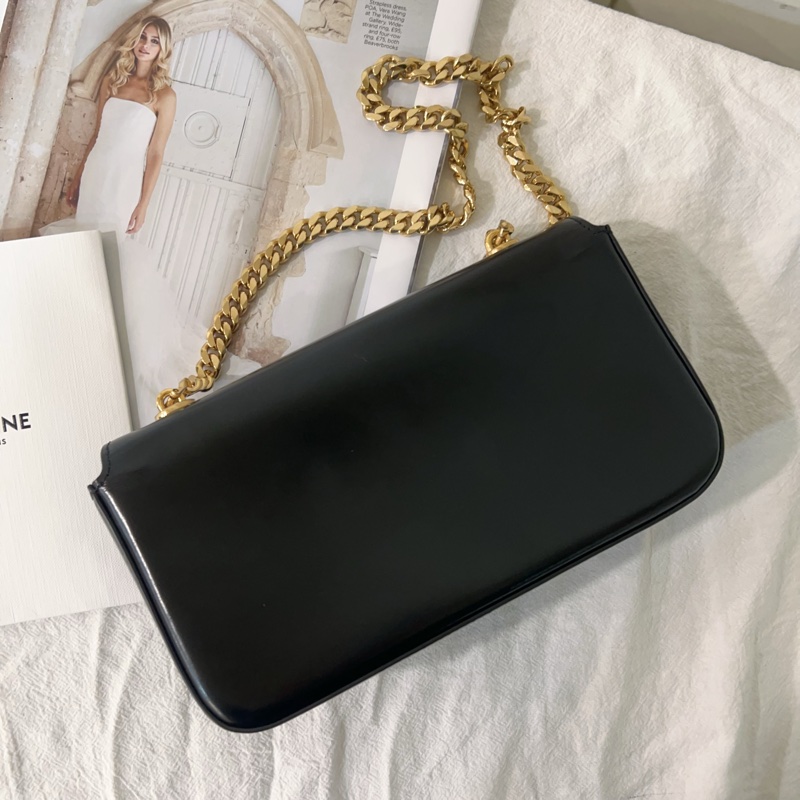 ෆ Celine 凱旋門腋下包🈶購證-10