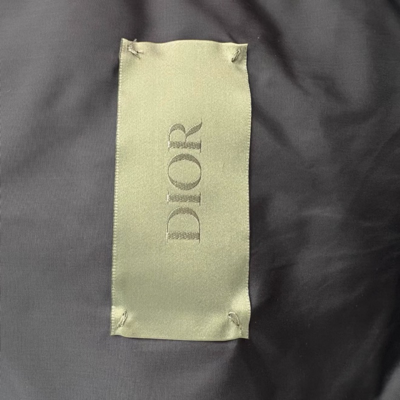 Dior • 滿版老花暗紋針織拼接羽絨夾克 全新有原吊牌✔️-2