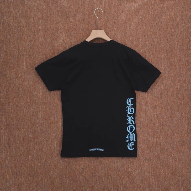 Chrome Hearts • 克羅心側邊藍色梵文T-Shirt-1