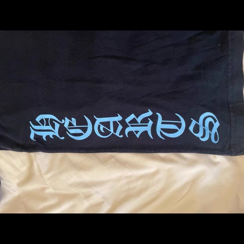 Chrome Hearts • 克羅心側邊藍色梵文T-Shirt-6