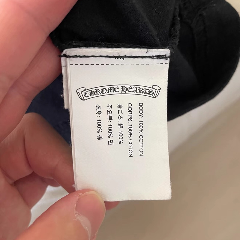 Chrome Hearts • 克羅心側邊藍色梵文T-Shirt-7