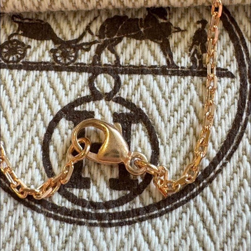 全新Hermes mini pop h項鍊 白色-8