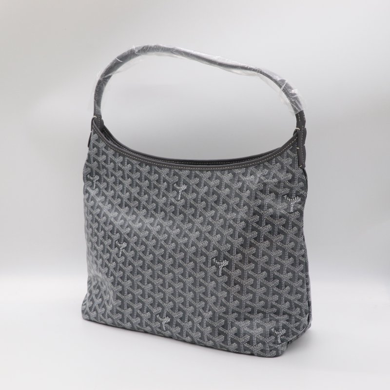 Goyard 戈雅 Bohème 灰色 帆布 Hobo 包-2