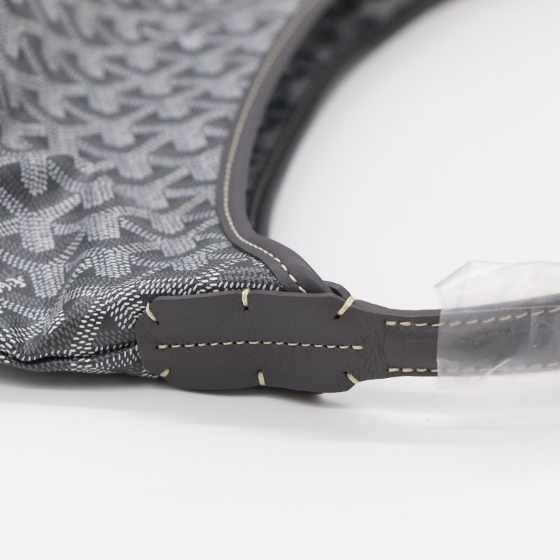 Goyard 戈雅 Bohème 灰色 帆布 Hobo 包-10