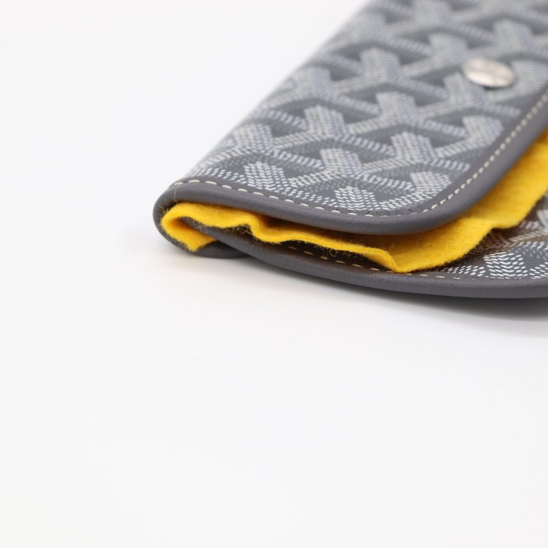 Goyard 戈雅 Bohème 灰色 帆布 Hobo 包-14