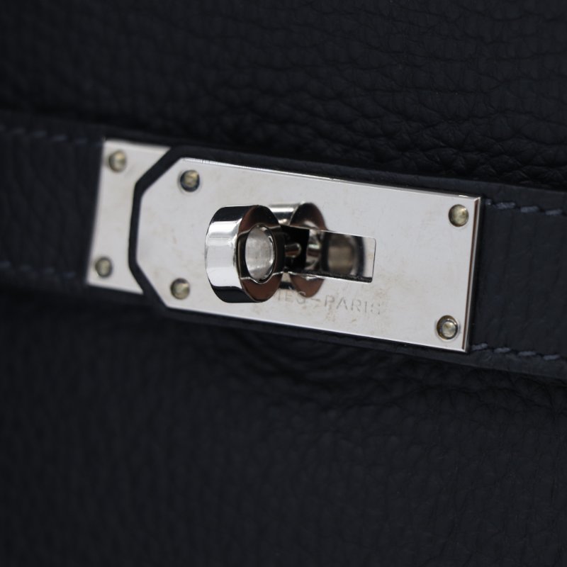 Hermès 愛馬仕 Jypsière 吉普賽 黑色 小牛皮 肩背包 斜背包-7